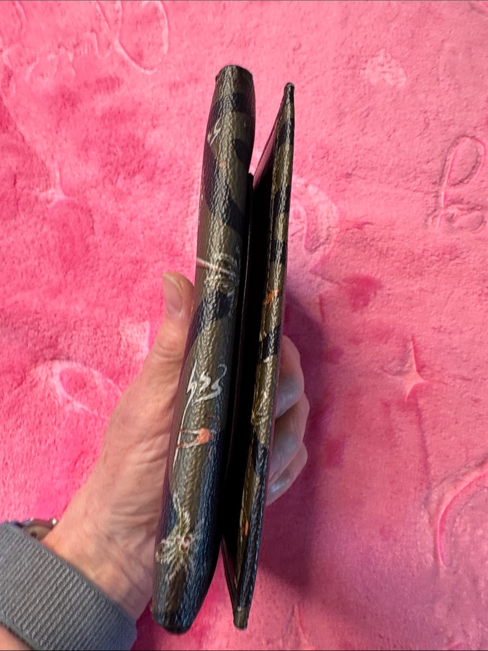 NWOT Coach Camo Palm Print Card Case — F87827 L1883 - Picture 7 of 7